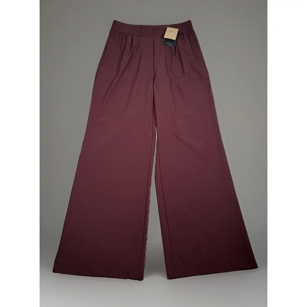 NWT Nike 24.7 PerfectStretch Pants Women's M Dri-FIT High Rise Wide Leg HM8389